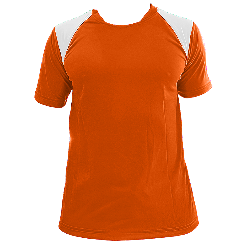 Jogo de Camisa AX Esportes Laranja com Branco - 10+1 Numeradas