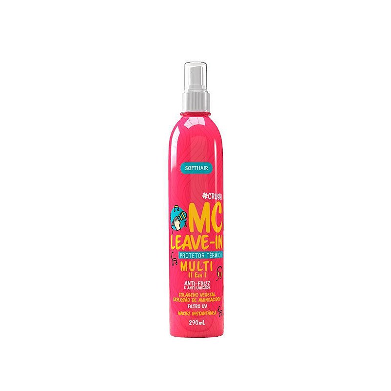 Mc Leave-In Multi 11 em 01 Soft Hair #Crush 290ml - Loja Soft Hair