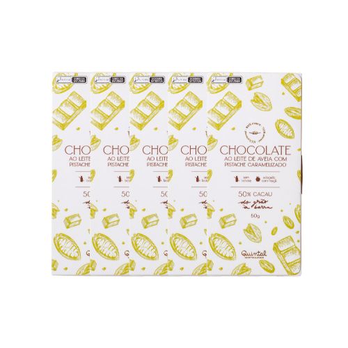 Kit Chocolate Quintal Pistache Caramelizado QUINTAL SAUDÁVEIS