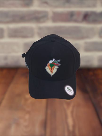 Bone Lacoste Terno - Preto - Rcaps Sportes