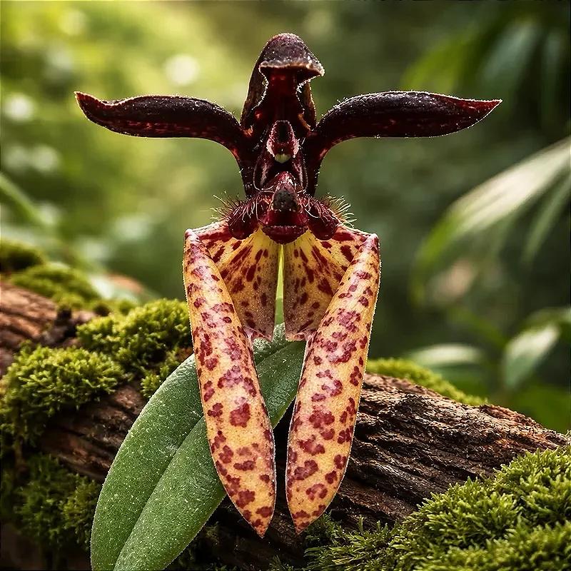 Aechmea Chantinii 'Black' ou Bromélia Zebra - Orquidario em Mogi