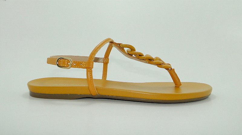 scarpin mostarda arezzo