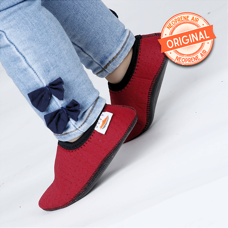 EDIÇÃO LIMITADA - Sapatilha Neoprene Air Original Azul Vermelho Escuro