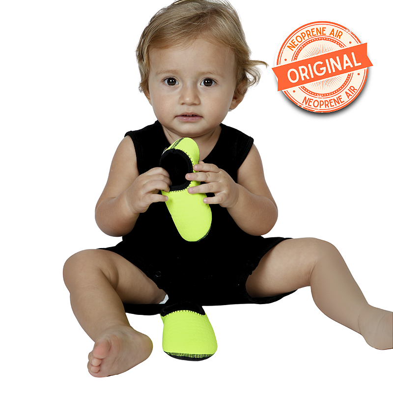 Edição Limitada - Sapatilha Neoprene Air Original Verde Neon