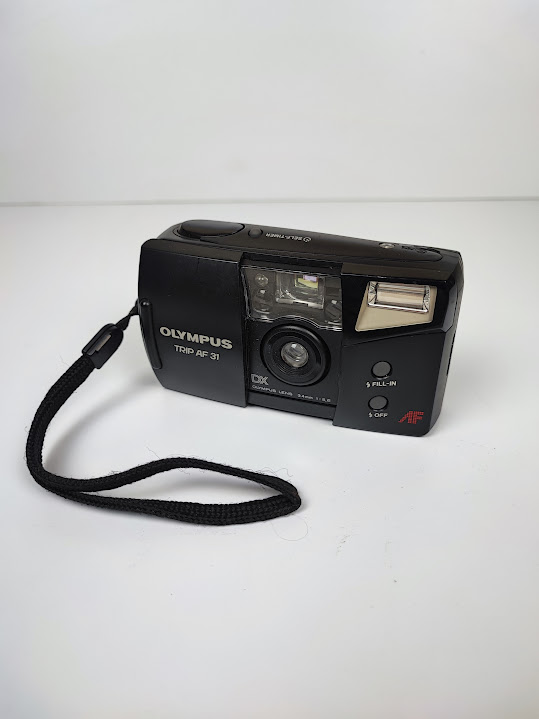 Camera Fotografica Analogica Antiga Olympus Trip Af 31 - Espirito