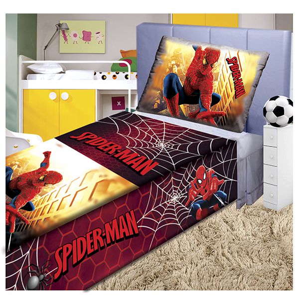 Jogo De Cama Infantil Homem Aranha