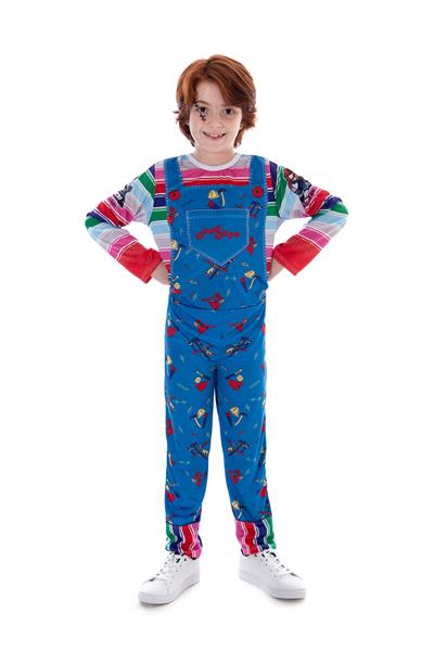 Fantasia Infantil Macacão Longo Chuck Brinquedo Assassino Loja - Main Image