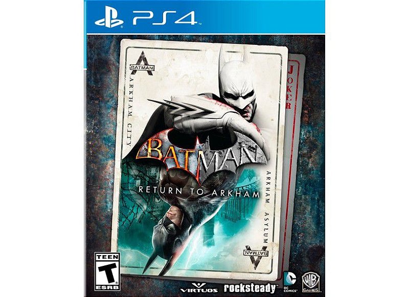 Jogo Batman Arkham Asylum+Batman Arkham City Xbox 360 Usado - Meu Game  Favorito