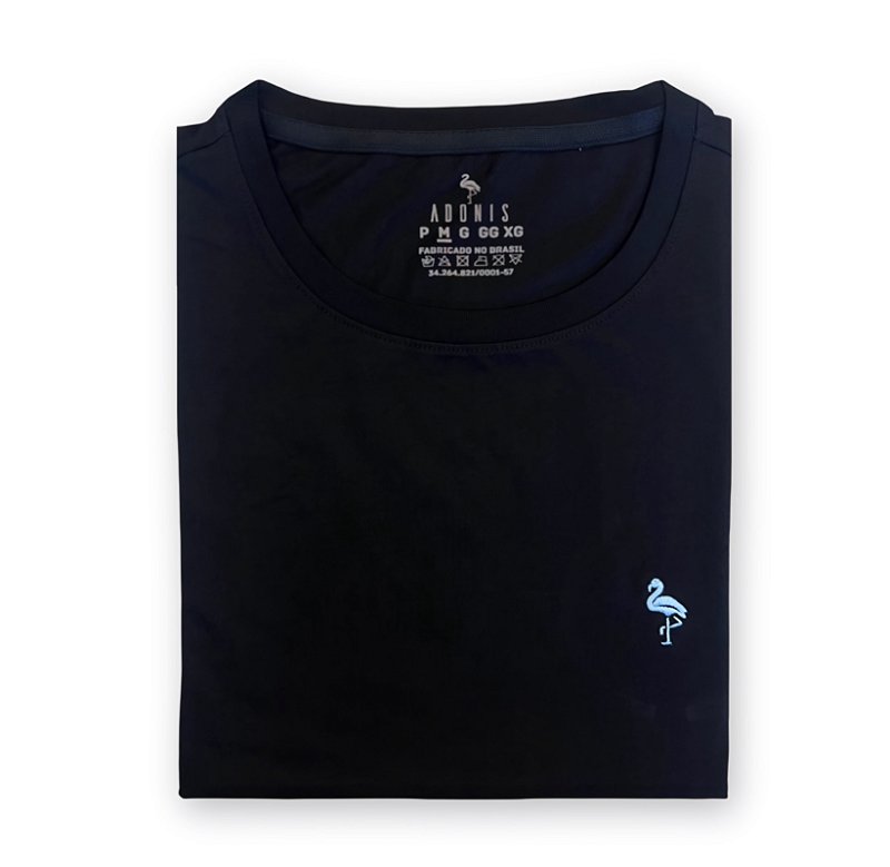 Camiseta Pima Ice Preta