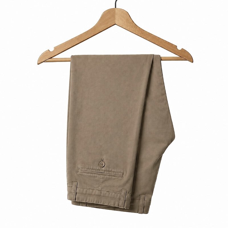 Calça Sarja Slim Marrom Adonis