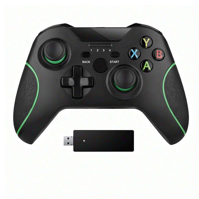 Controle Joystick Wireless P Xbox One Ps3 Pc Sem Fio 2 4 Ghz Leon