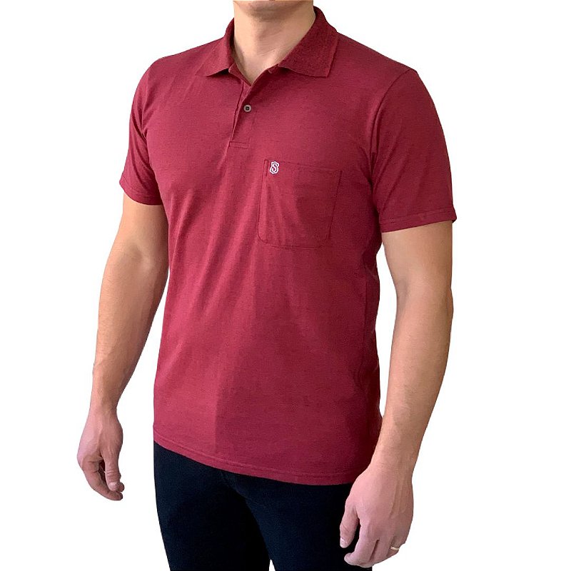 Camisa Polo Sudotex Mescla Com Bolso Manga Curta - Lojas Manzoni