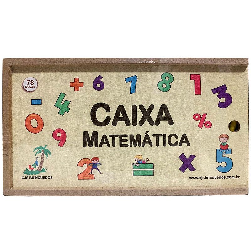 Caixa Matemática - Estimula O Estudo Das Operações Matemáticas - Alex  Brinquedos