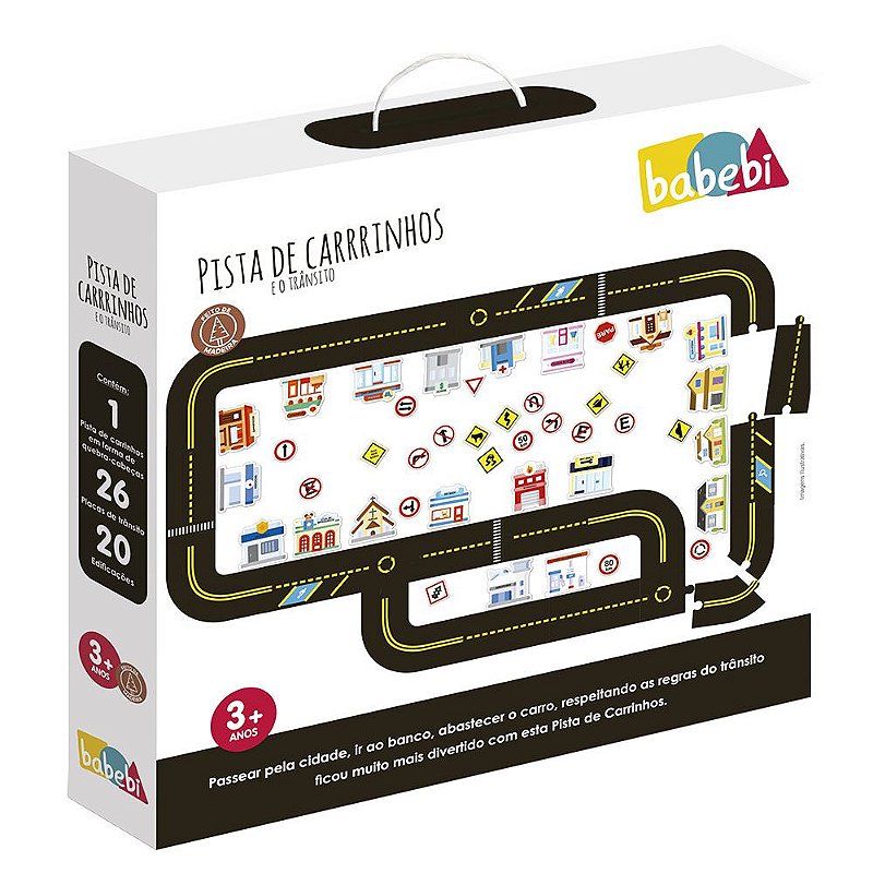 Pista de carrinhos - Ekko Brinquedos Educativos