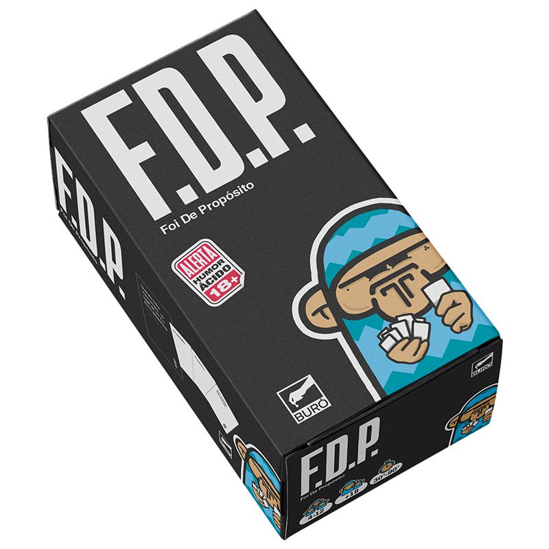 Jogo de tabuleiro (boardgame) F.D.P. - Foi de Propósito - Reunion