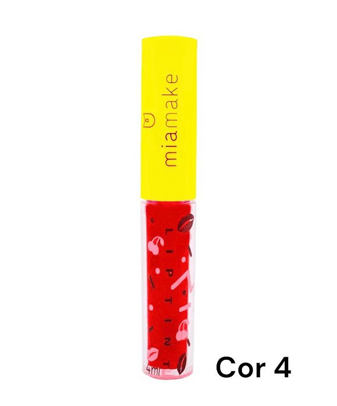 Lip Tint Cor 04 Mia Make RR MAKES LOJA VIRTUAL