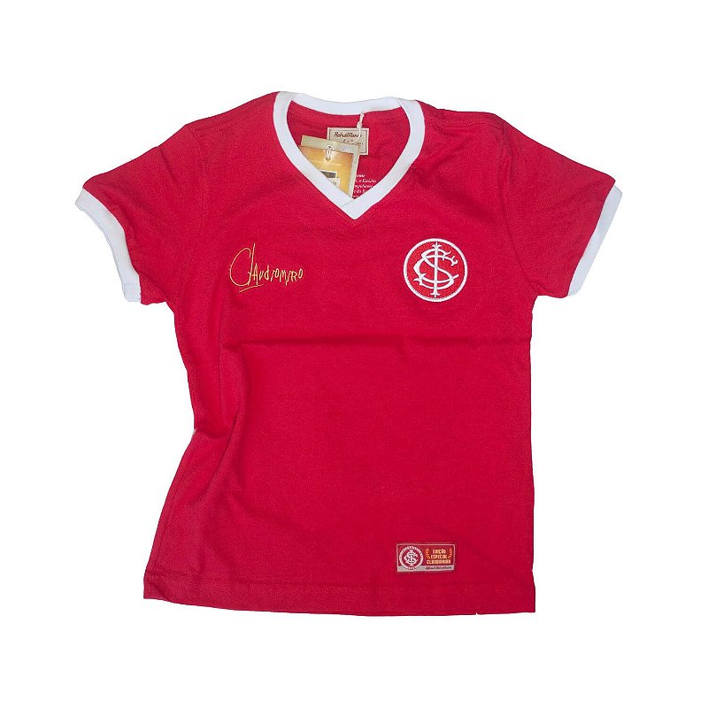 Camisa Retrô Juvenil Internacional 1969 Claudiomiro Camisas