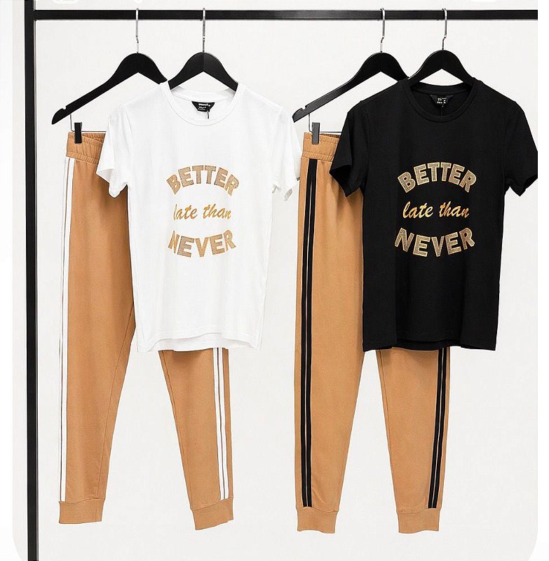 Conjunto Moletom Aero Look com T-shirt P