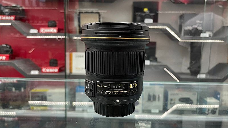 Lente Nikon AF-S 20mm F/1.8 G FX - Usada - Loja Câmera Fotográfica