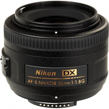 Lente Nikon AFS 35mm f/1.8G DX - Loja Câmera Fotográfica