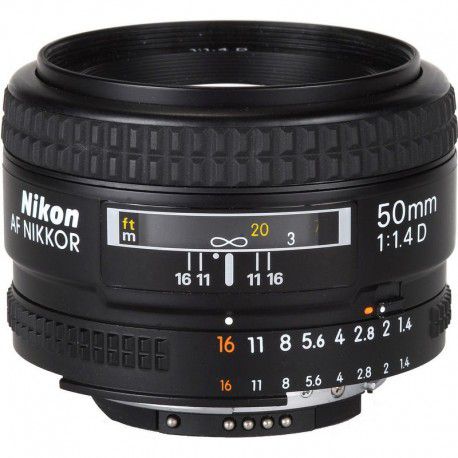 Lente Nikon AF 50mm f/1.4D - Loja Câmera Fotográfica Profissional