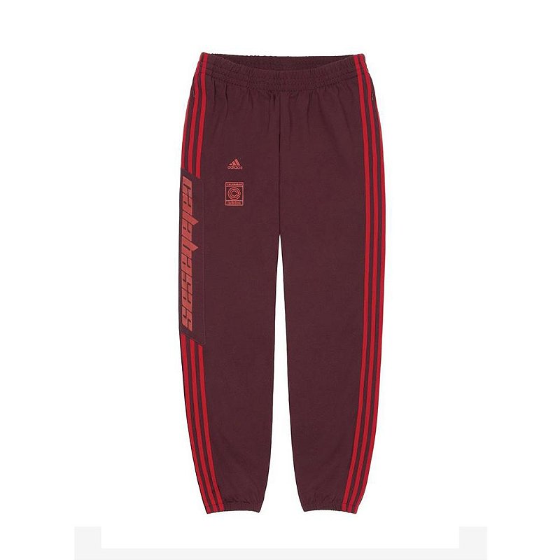 Adidas Calabasas Track Pants Maroon Four Gang