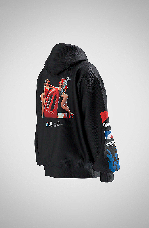 Blusa Moletom Hot Racing