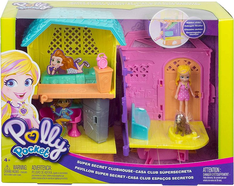 Polly Pocket Super Clubhouse - Mattel - A sua Loja de Brinquedos