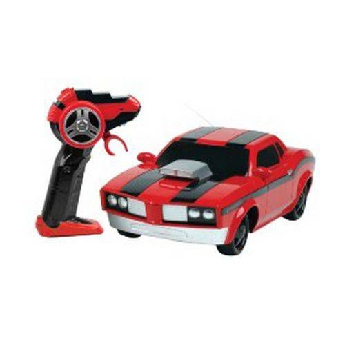 Carro de controle remoto com coleção sensível UV, escala 1:24, rosa e  vermelho brinquedo elétrico