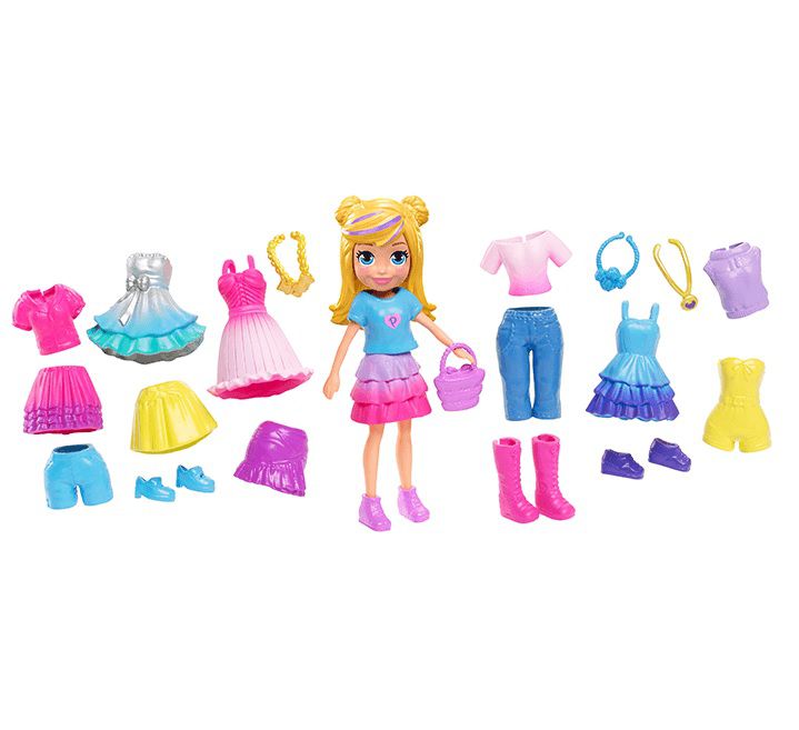 Boneca Polly Pocket Pronta Para A Festa Polly Kit Fabuloso