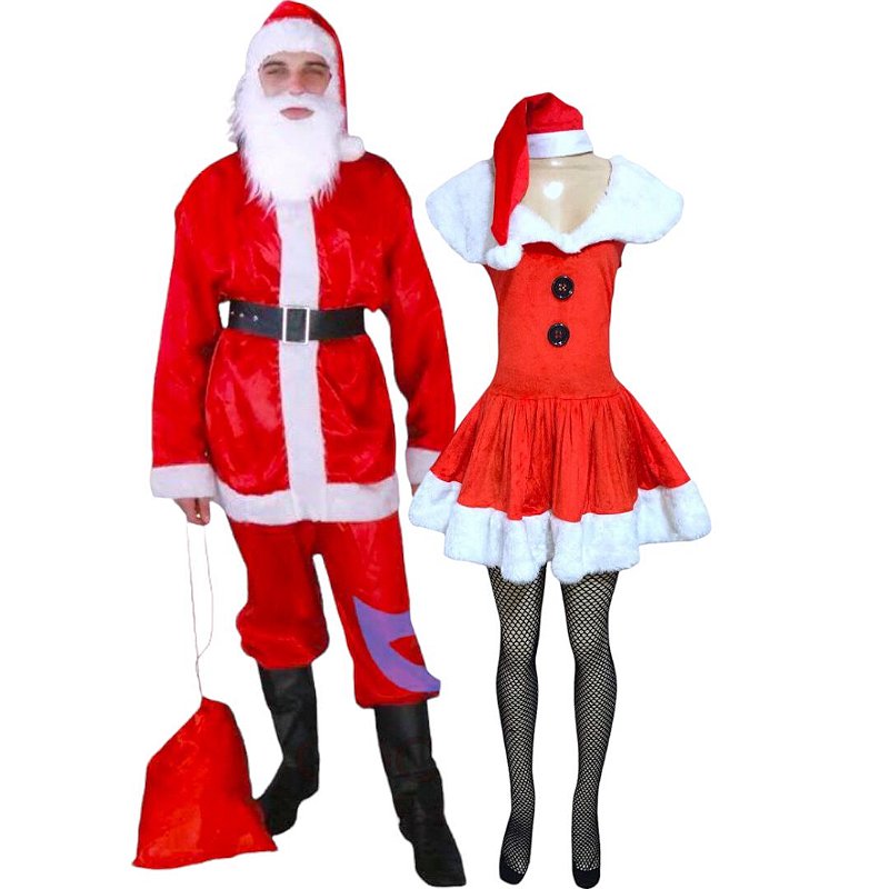 Casal Natal - SOMENTE ALUGUEL - Cochicho Fantasias