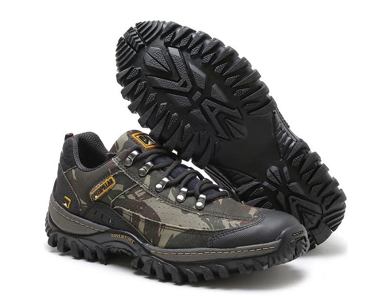 Tênis Masculino Caterpillar 2085 - Preto | SAPATODOFUTURO