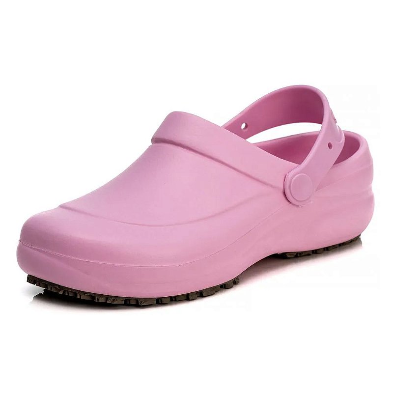Sapato Babuche Hospitalar Antiderrapante Impermeável Sticky Shoe Rosa -  Segurança Total | Fornecedora de Produtos de Proteção Individual