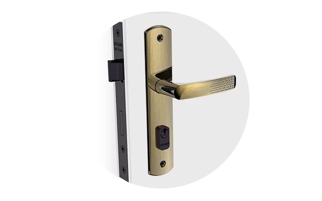 Fechadura Paliway Espelho 26 Py53 Antique Bass Externa (B40Xe53