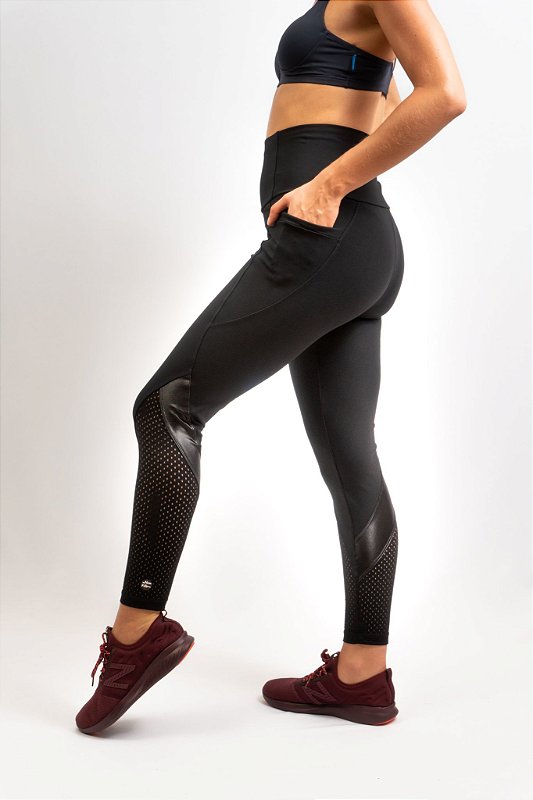 Legging New Zealand Bolsos Recortes nas Laterais Tela - Vip Sports  Aqui  você encontra roupas e artigos esportivos com frete rápido e parcelamento.