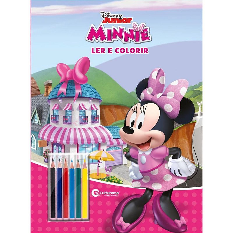 Desenhos Para Pintar e Colorir Minnie - Imprimir Desenho 047