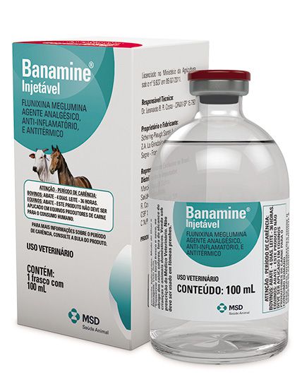 Banamine Injetável - MSD Saúde Animal - Raçaforte | Presidente Prudente ...