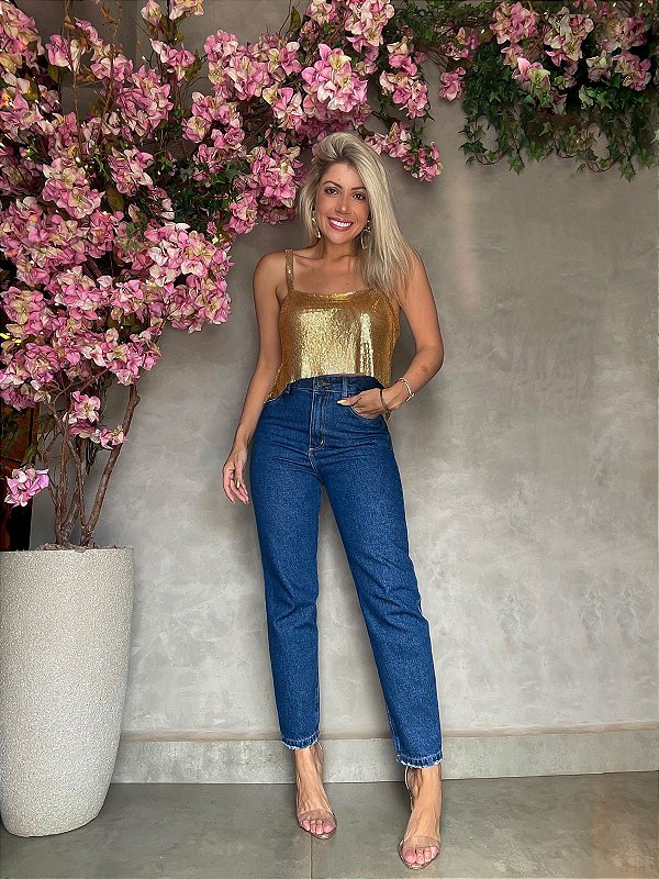 Calça Jeans Portugal Mom Escura - Isa Baldo | Sua Loja de Roupas Femininas  Online - Moda Feminina