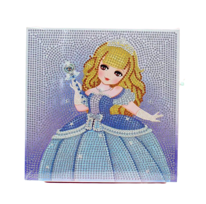 Tela Disney Princesas  Kit Pintura Diamante ⬙ Casarone