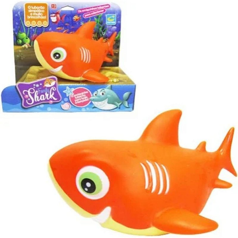 Family Shark De Borracha 216 Lojas Franca