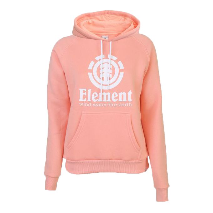Blusa de Moletom Element Feminina Vertical Oli Rosa | Loja Online Occeano Store | Skate, Surf e Lifestyle | Desde 1999 | Comprar Agora! - Occeano Store | Loja de Skate e