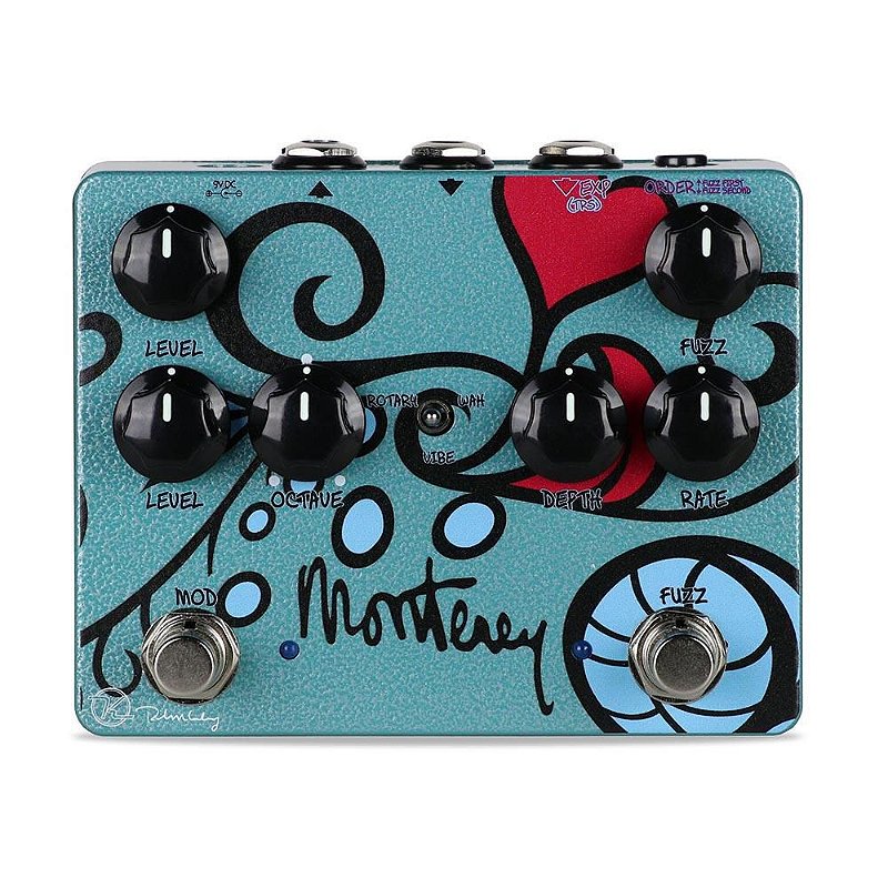 ギター Keeley Monterey Rotary Fuzz Vibe Pedal Keeley Monterey Rotary Fuzz Vibe - DG Sound - Importadora