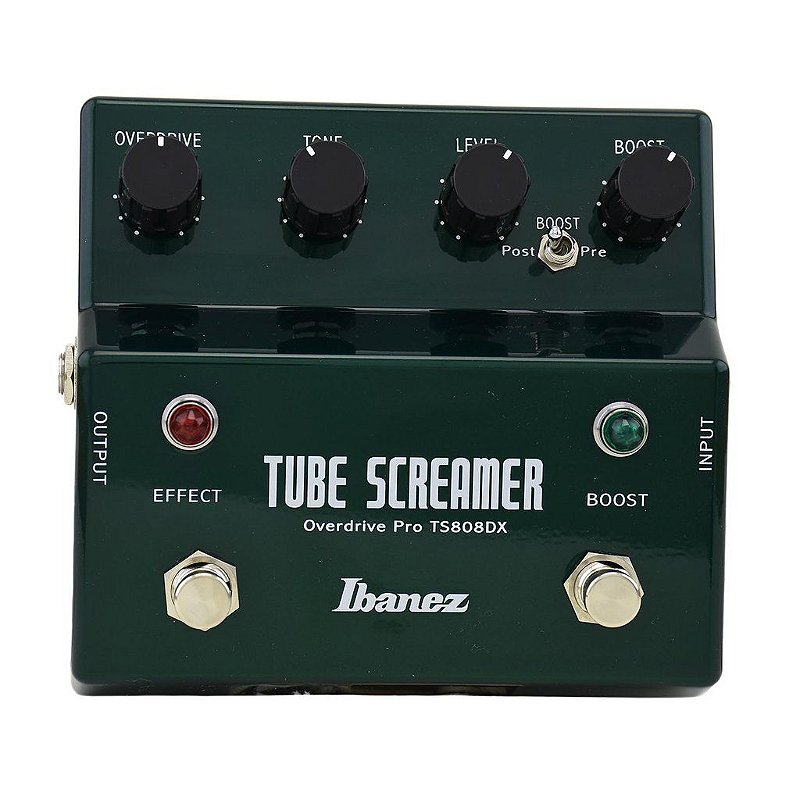 ギター Ibanez Tube Screamer TS808DX Pedal Ibanez TS808DX Vintage Tube Screamer Deluxe - DG Sound