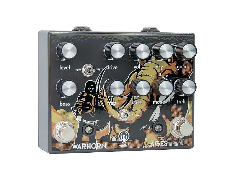 Pedal Walrus Warhorn Ages Edição Limitada - The Pedal Movie - Overdrive