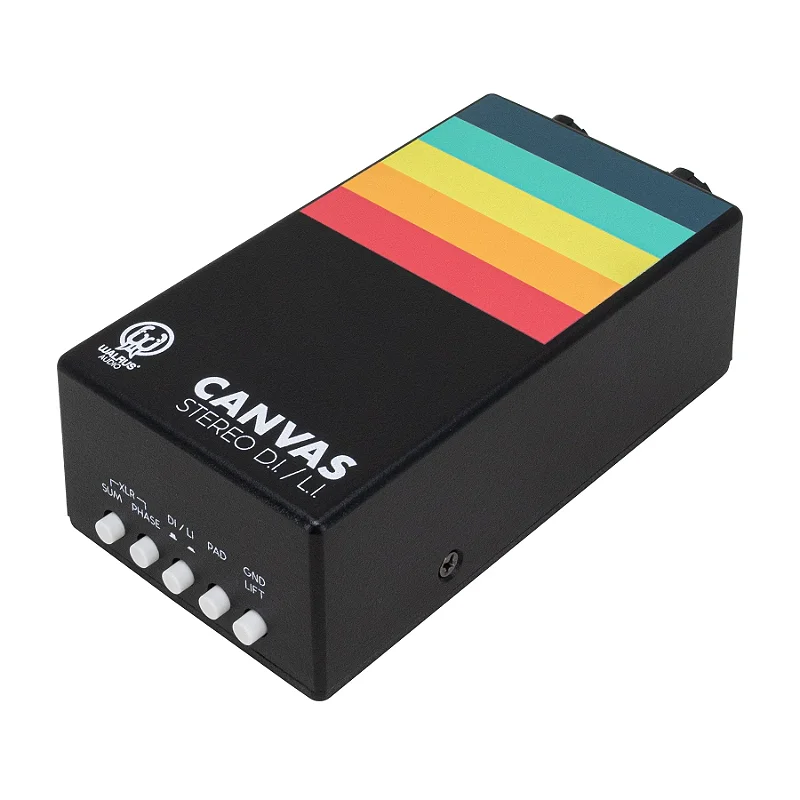 Canvas Stereo Walrus Audio Dual Line Isolator DI Direct Box - Novo