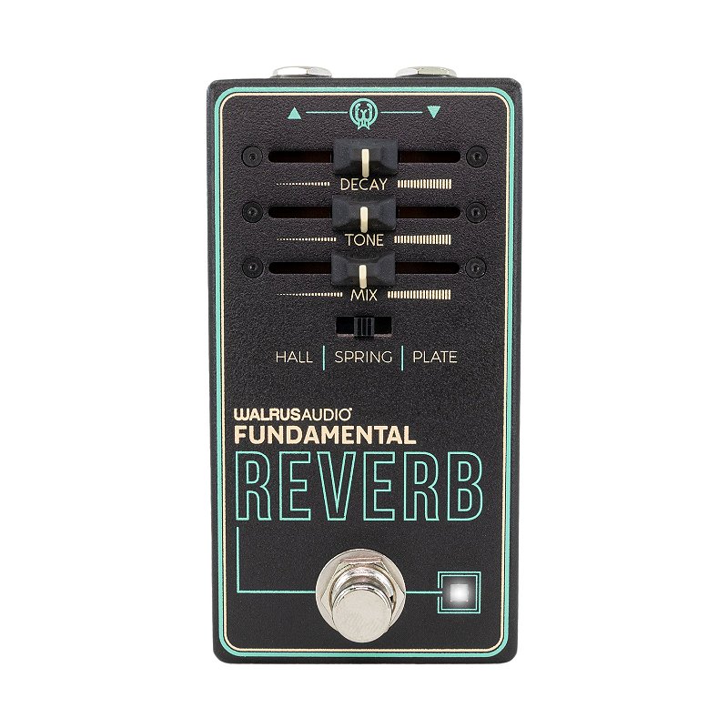 Pedal Reverb Walrus Audio Fundamental Series 3 tipos de Reverb
