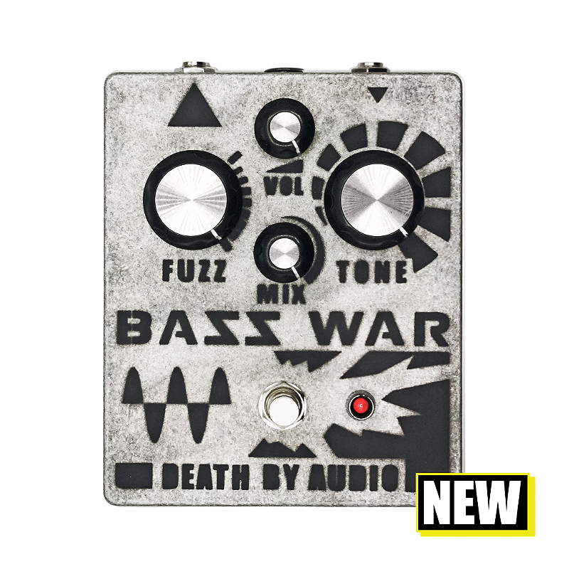 Pedal Bass War Death By Audio Fuzz - DG Sound - Importadora