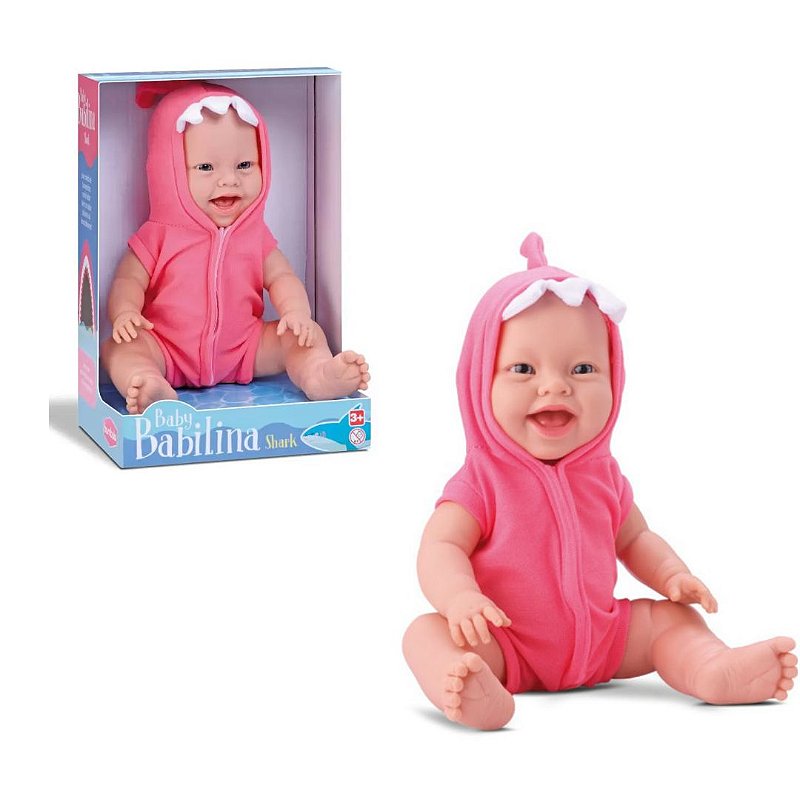 Boneca Mini Baby Babilina Banho Bambola (728)