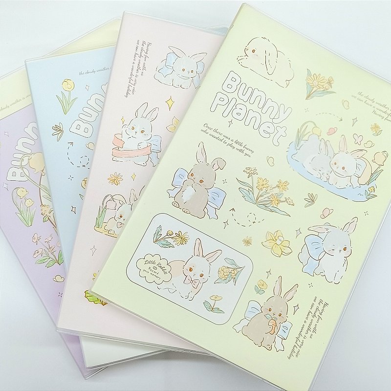 Caderno Brochura A5 Pautado Bunny Fancy Goods