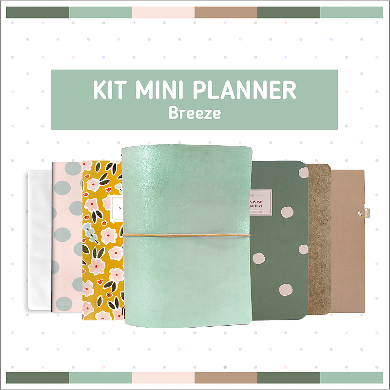 Kit Mini Planner Breeze - Fancy Goods